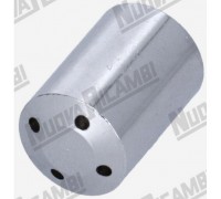 Насадка стимера, хромированная M10x1 - Ø 12x17мм - 4 отв. Ø 1,5мм - BRASILIA / BFC / SANREMO / FIAMMA RST / VBM / ECM