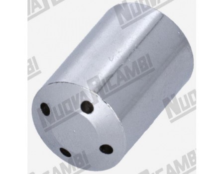 Насадка стимера, хромированная M10x1 - Ø 12x17мм - 4 отв. Ø 1,5мм - BRASILIA / BFC / SANREMO / FIAMMA RST / VBM / ECM