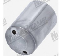 Насадка стимера, хромированная M10x1 - Ø 12x17мм - 2 отв. Ø 1,5мм - BRASILIA / BFC / SANREMO / FIAMMA RST / VBM / ECM