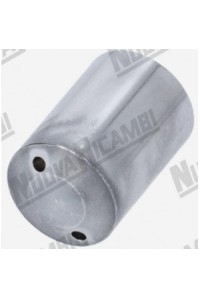 Насадка стимера, хромированная M10x1 - Ø 12x17мм - 2 отв. Ø 1,5мм - BRASILIA / BFC / SANREMO / FIAMMA RST / VBM / ECM