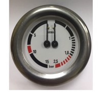Манометр с двойной шкалой BFC Ø63