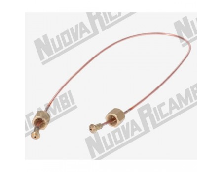 Капиллярная трубка 1 / 8f - 1 / 8f 52c медная с гайками 52 см