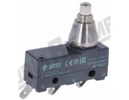 Микропереключатель для кофемолки FIORENZATO M.C. F64E, PIZZATO 16А - 250В, оригинальный