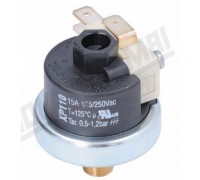 Пресостат для кавомашини - XP 110 0.5 - 1.2 бар 15А 250В т. 125° - 1/8M - WEGA