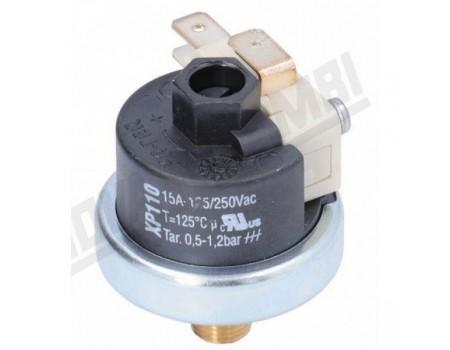 Прессостат для кофемашины - XP 110 0.5 - 1.2 бар 15А 250В т. 125° - 1/8M - WEGA