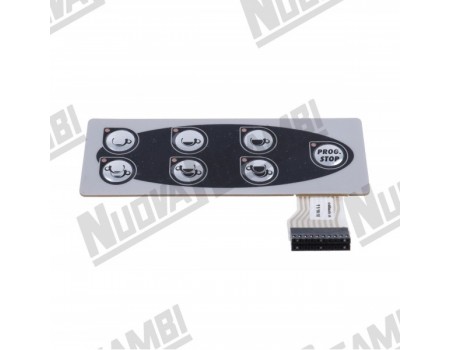  Сенсорна панель мембрана/тачпад на 7 кнопок для кавомашини ASTORIA CMA calypso - 10+10 PIN