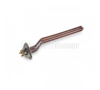 Тэн для кофемашины на 2 группы 220В 3000Вт дл. 330мм BIANCHI / BRASILIA / ECM / EXPOBAR / VIBIEMME